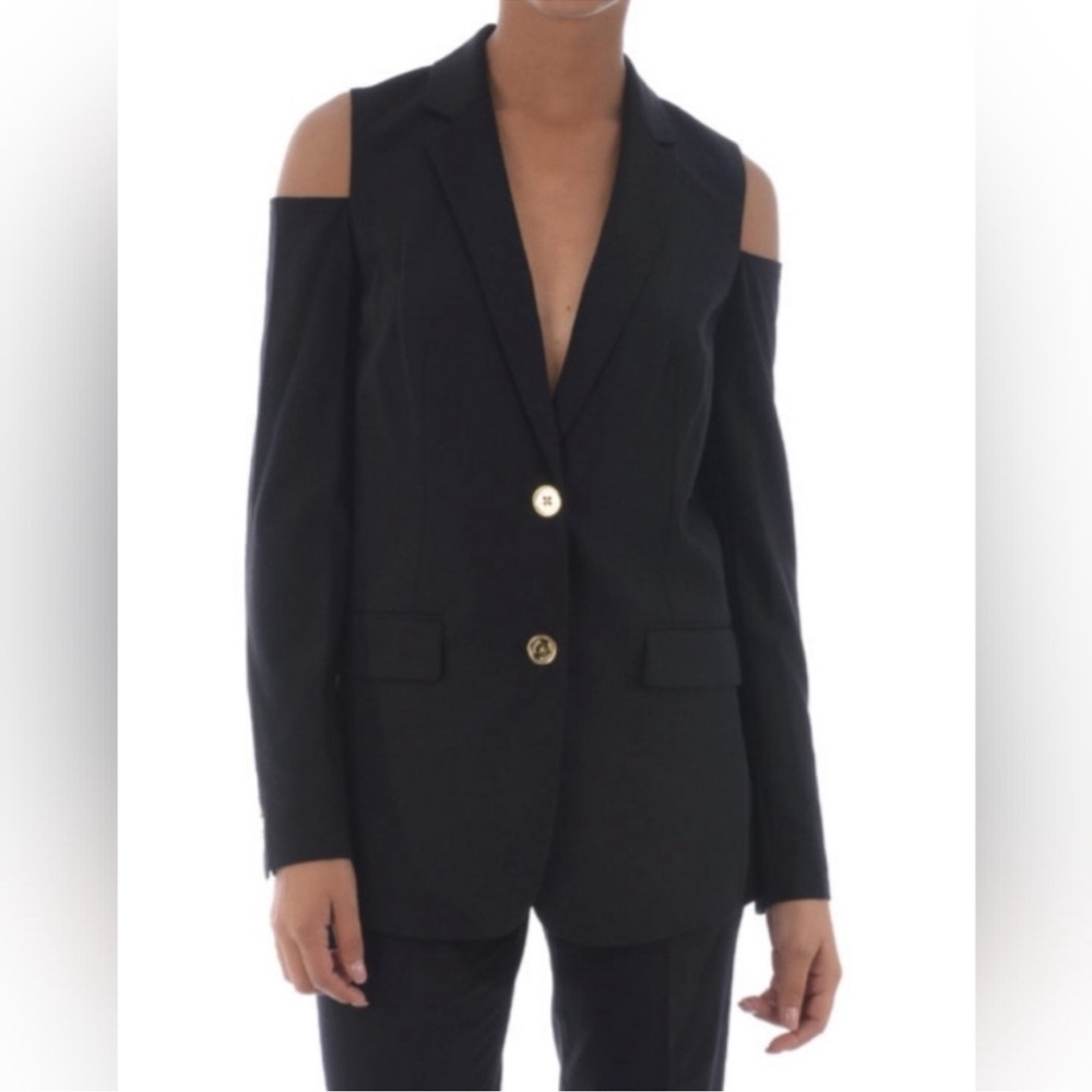 MICHAEL KORS blazer with cut-out Shoulders Size 6 NWT $140